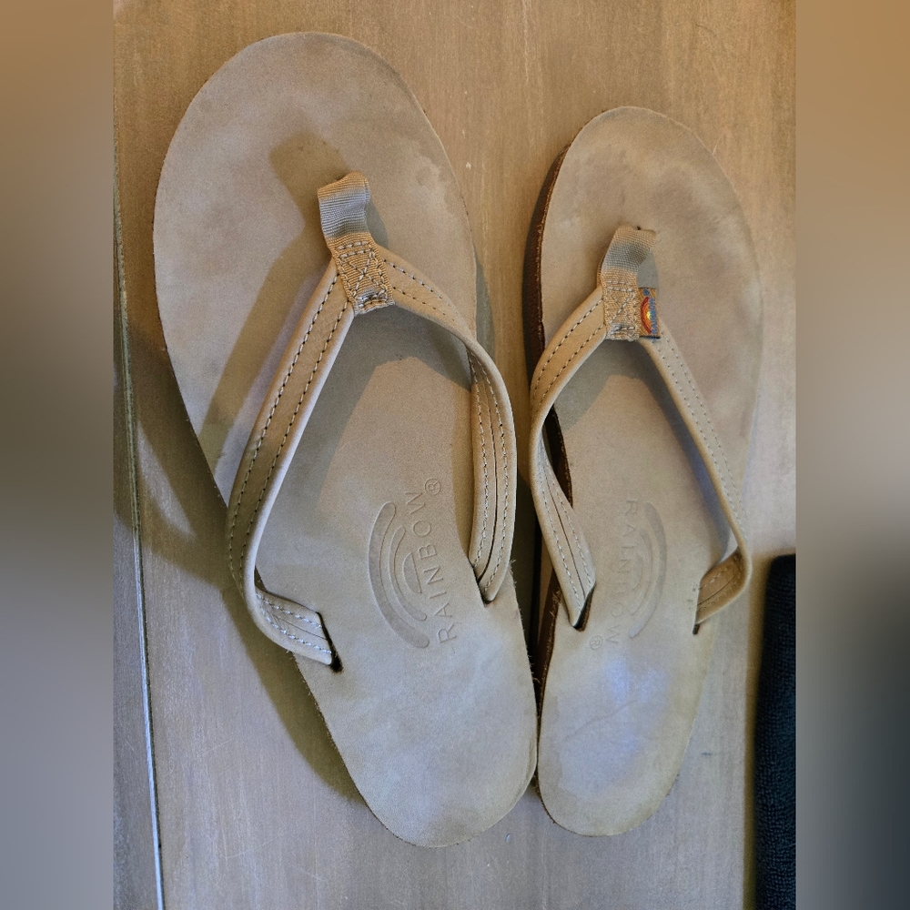 Rainbow Beige Sandals